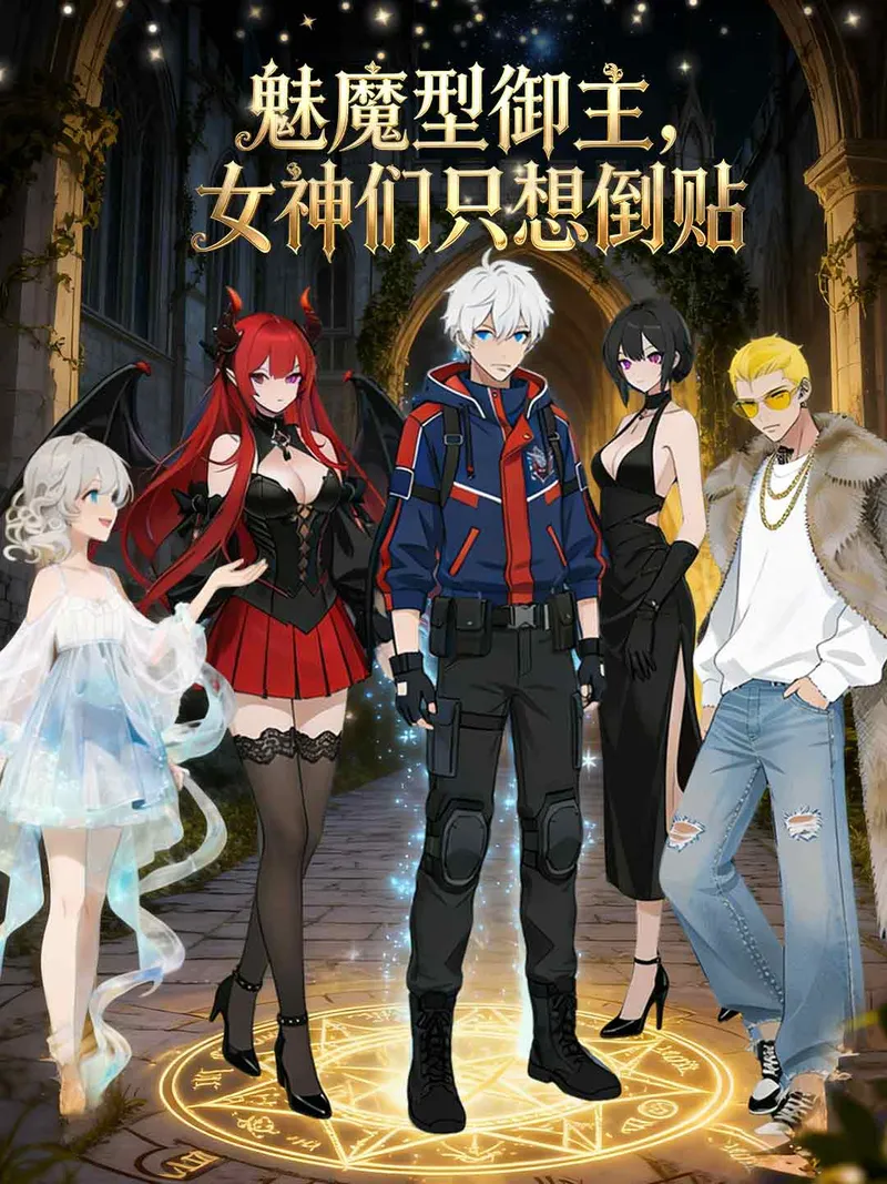 《魅魔型御主，女神們只想倒貼》封面