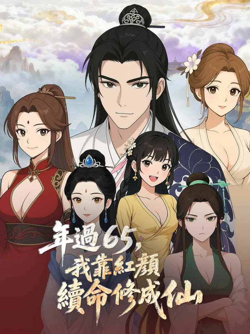 《年過65，我靠紅顏續命修成仙》封面
