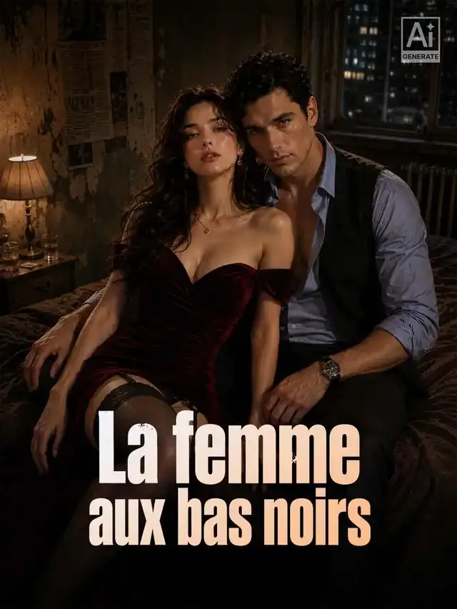 Couverture de La femme aux bas noirs