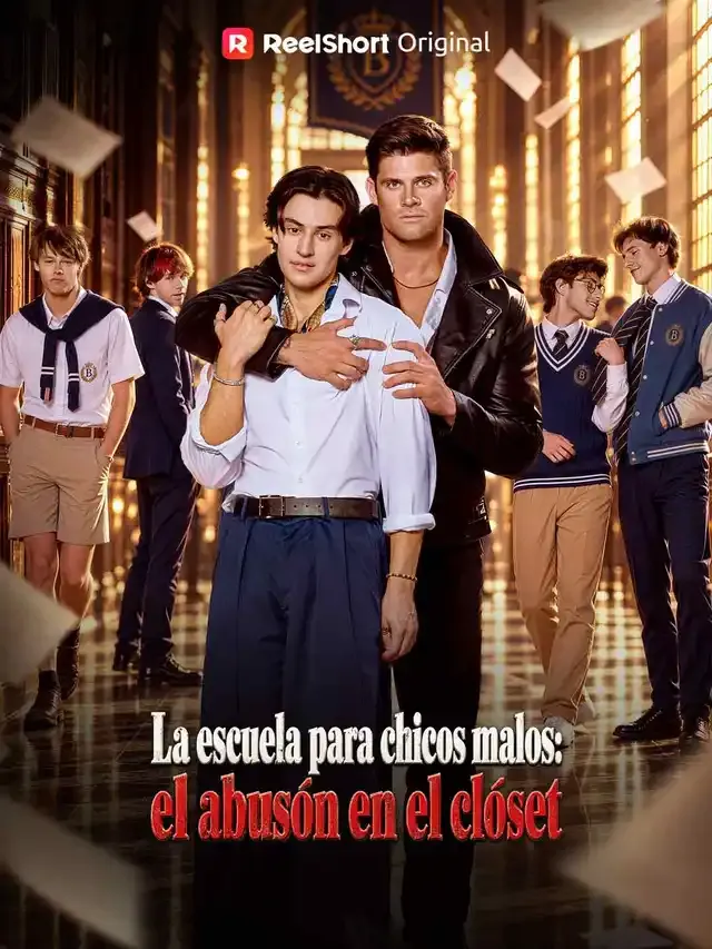 Portada de La escuela para chicos malos: el abusón en el clóset