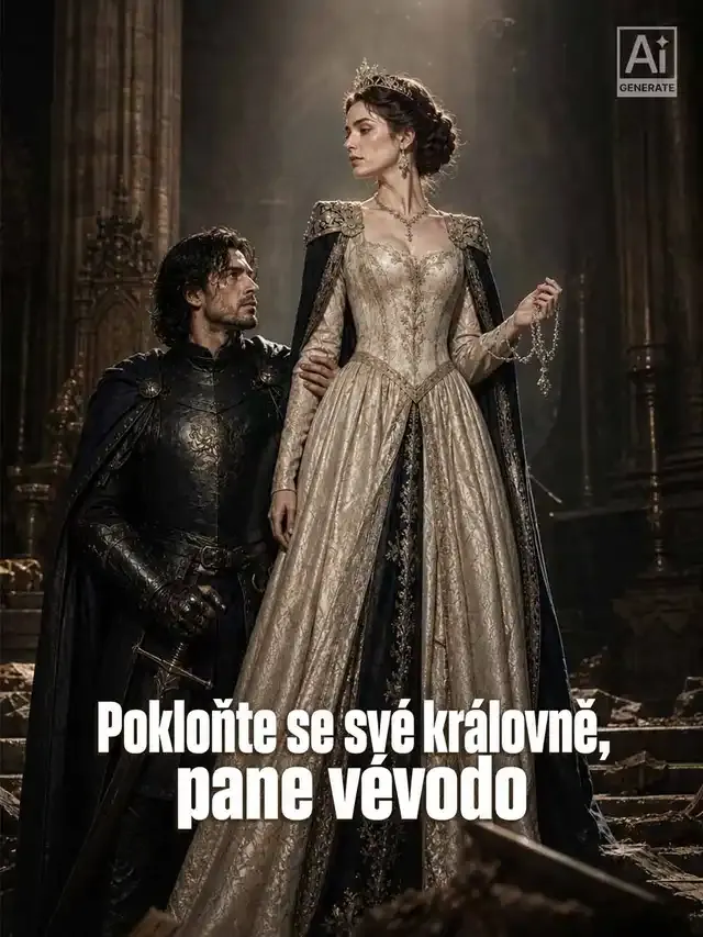 Obálka Pokloňte se své královně, pane vévodo