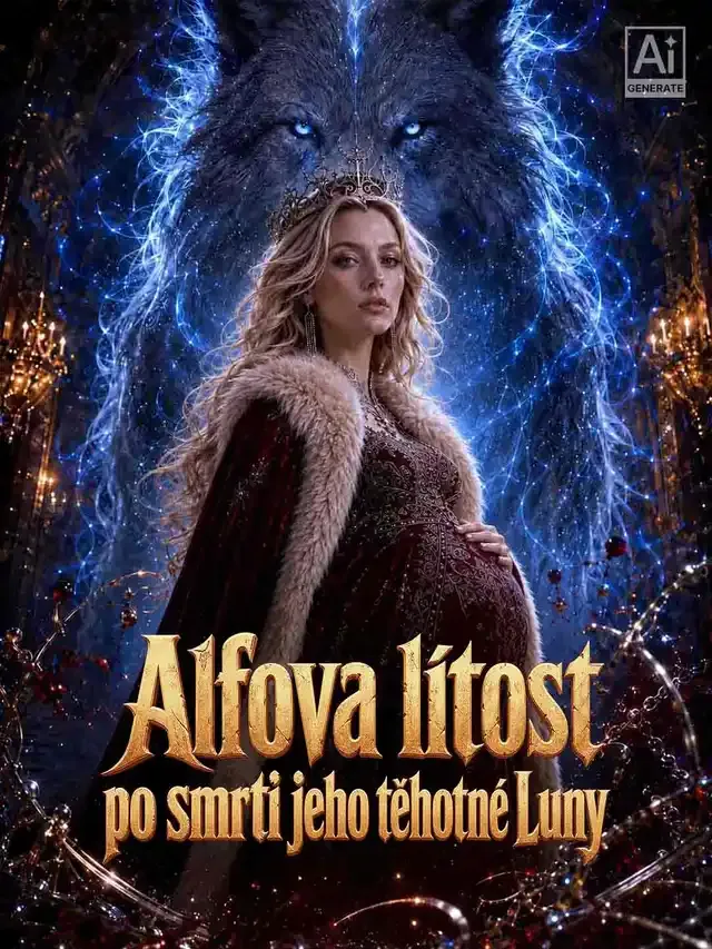 Obálka Alfova lítost po smrti jeho těhotné Luny.