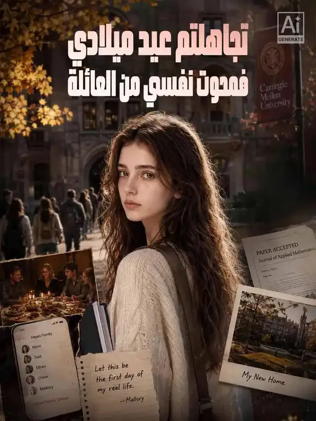 غلاف تجاهلتم عيد ميلادي فمحوت نفسي من العائلة