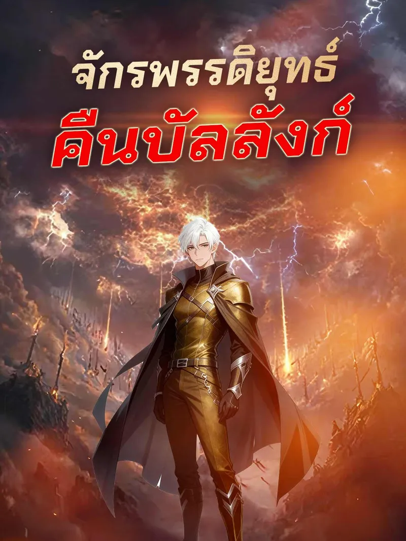 หน้าปกจักรพรรดิยุทธ์คืนบัลลังก์