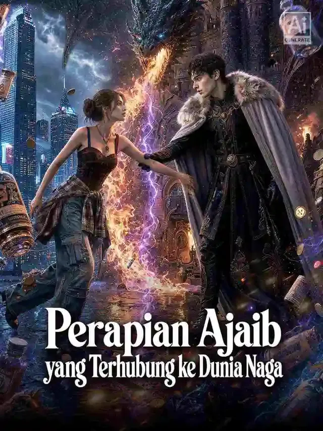 Sampul Perapian Ajaib yang Terhubung ke Dunia Naga