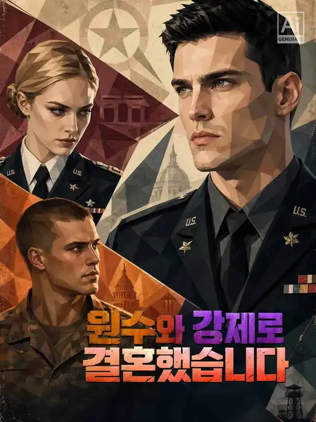 원수와 강제로 결혼했습니다 표지