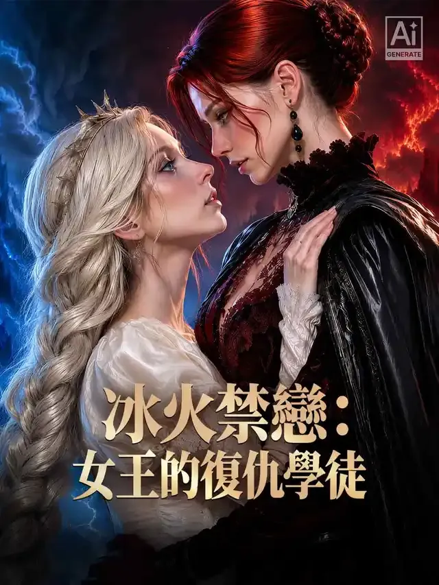 《冰火禁戀：女王的復仇學徒》封面