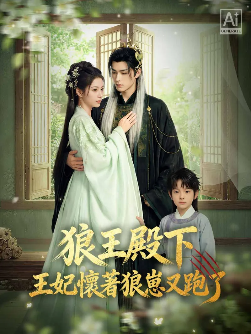 《狼王殿下，王妃懷著狼崽又跑了》封面