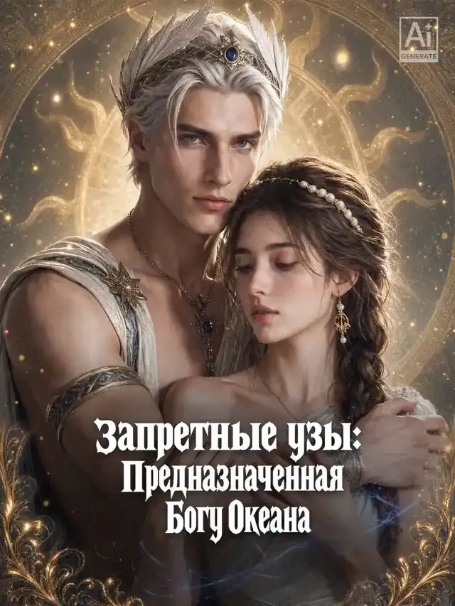 Обложка «Запретные узы: Предназначенная Богу Океана»