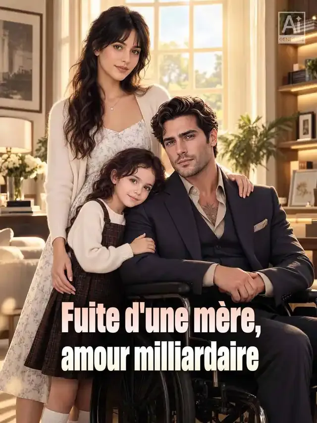 Couverture de Fuite d'une mère, amour milliardaire