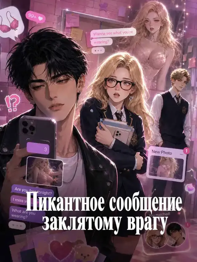 Обложка «Пикантное сообщение заклятому врагу»