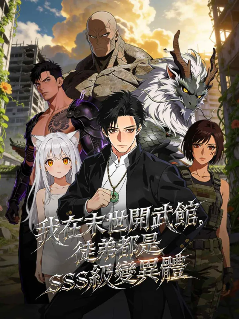 《我在末世開武館,徒弟都是sss級變異體》封面