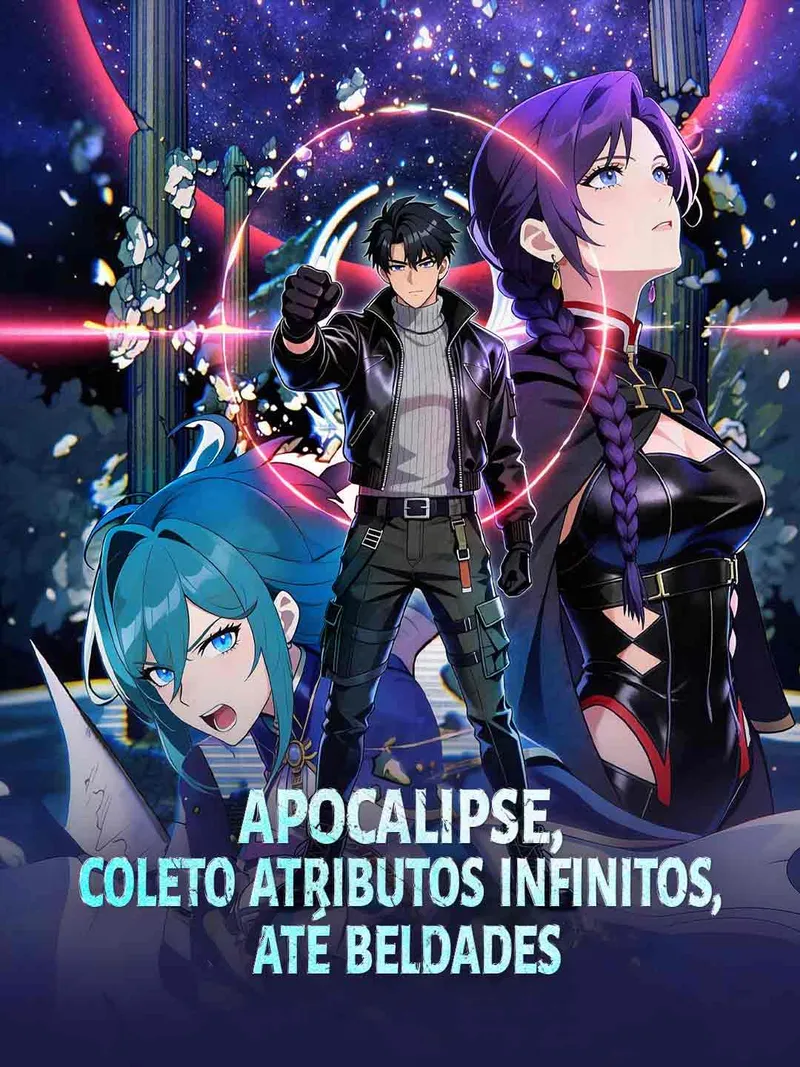 Capa de Apocalipse, coleto atributos infinitos, até beldades