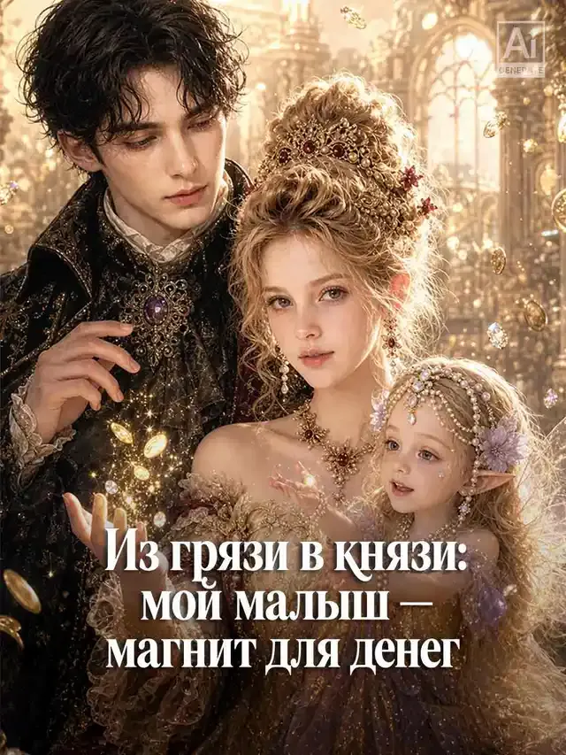 Обложка «Из грязи в князи: мой малыш — магнит для денег»