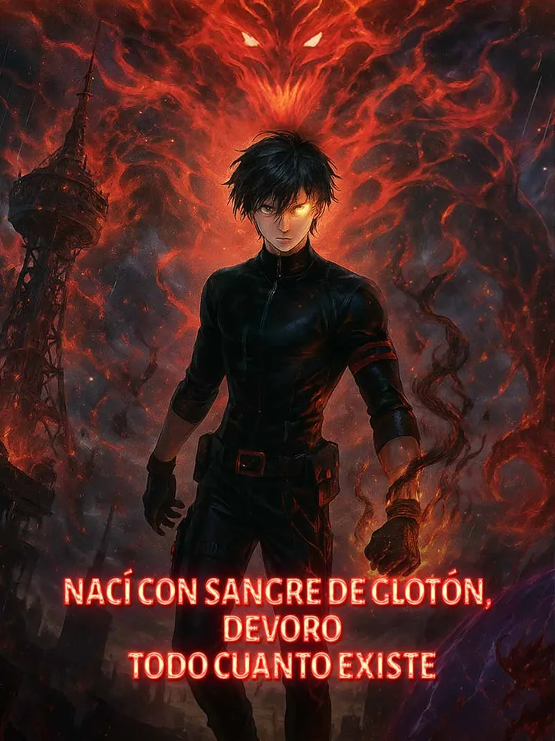 Portada de Nací con sangre de glotón, devoro todo cuanto existe