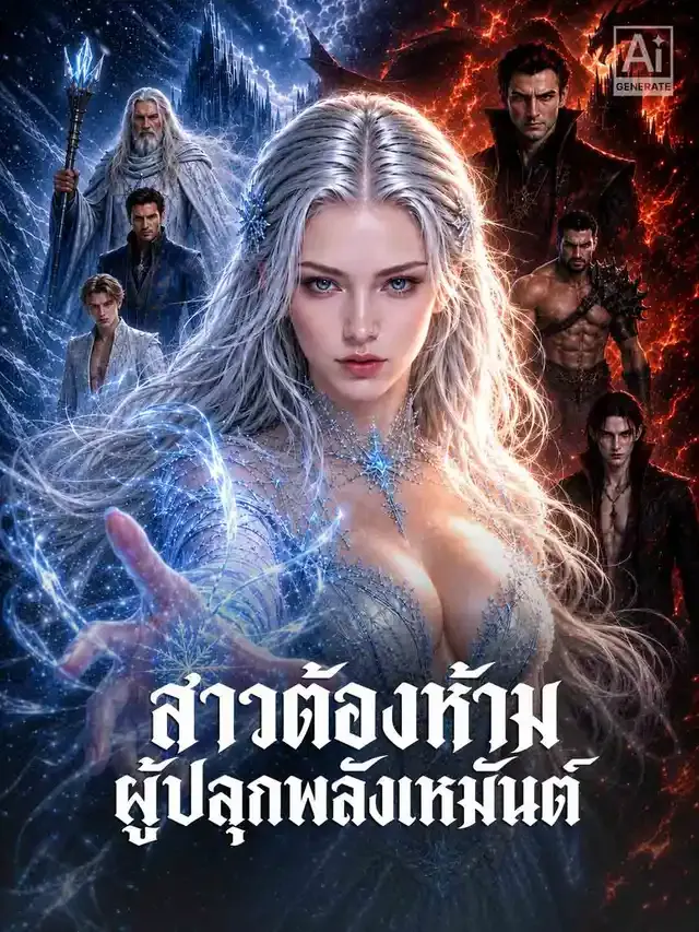 หน้าปกสาวต้องห้าม ผู้ปลุกพลังเหมันต์
