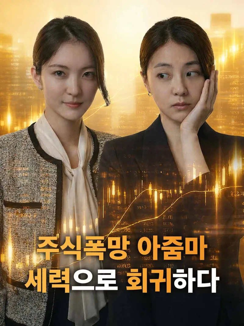 주식 폭망 아줌마 세력으로 회귀하다 표지
