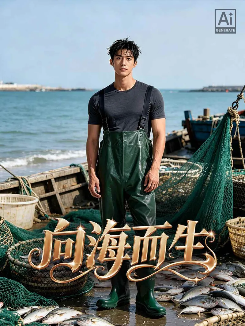 《向海而生》封面