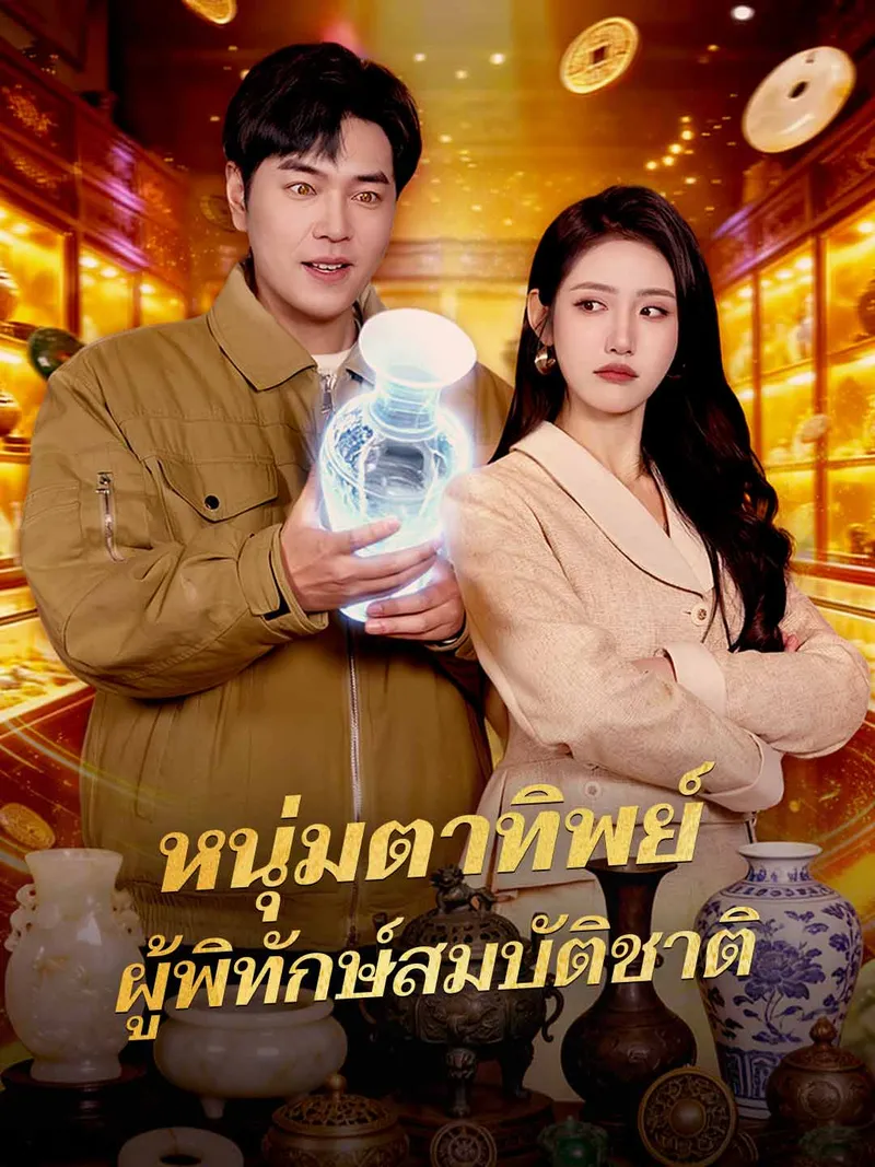 หน้าปกหนุ่มตาทิพย์ ผู้พิทักษ์สมบัติชาติ
