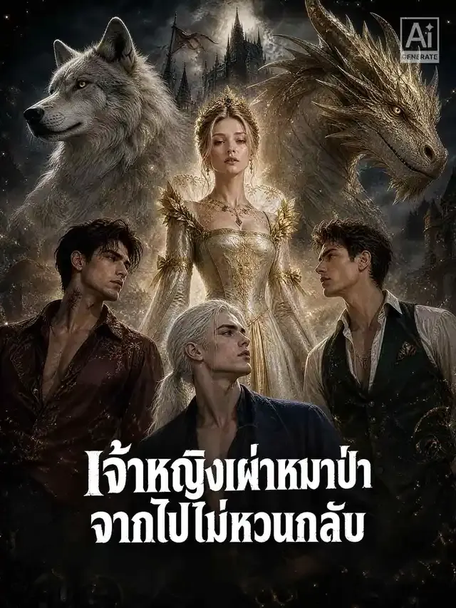 หน้าปกเจ้าหญิงเผ่าหมาป่าจากไปไม่หวนกลับ