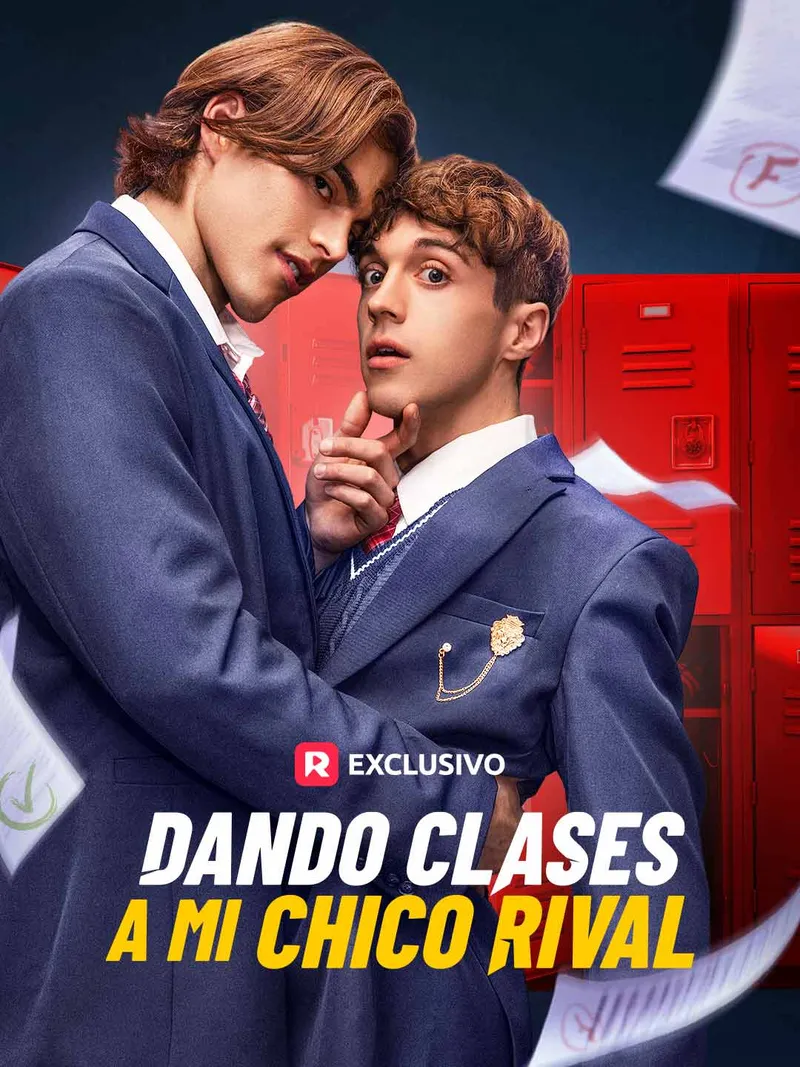 Portada de Dando clases a mi chico rival