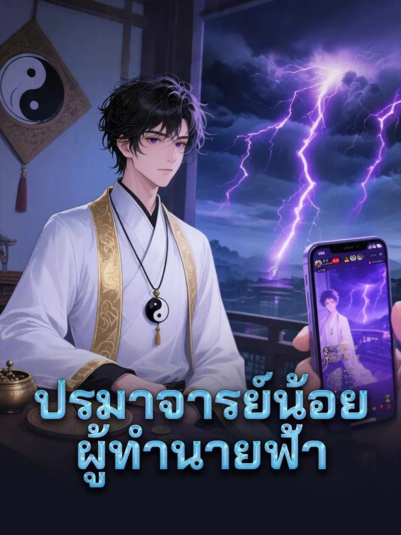 หน้าปกปรมาจารย์น้อยผู้ทำนายฟ้า