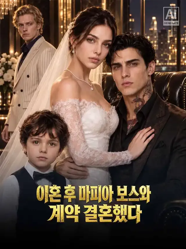 이혼 후 마피아 보스와 계약 결혼했다 표지