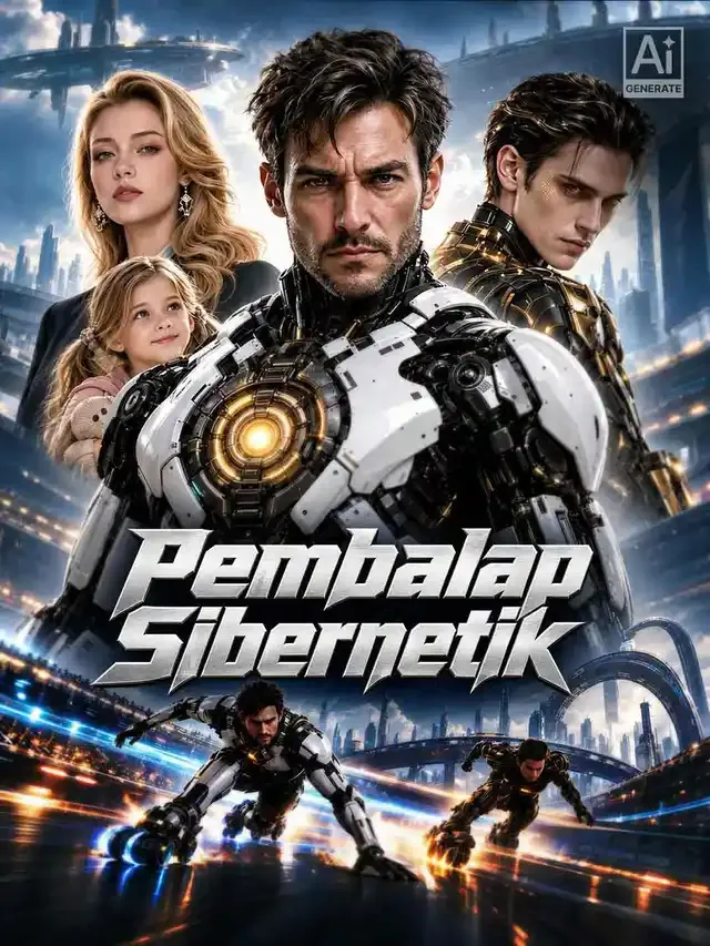 Sampul Pembalap Sibernetik