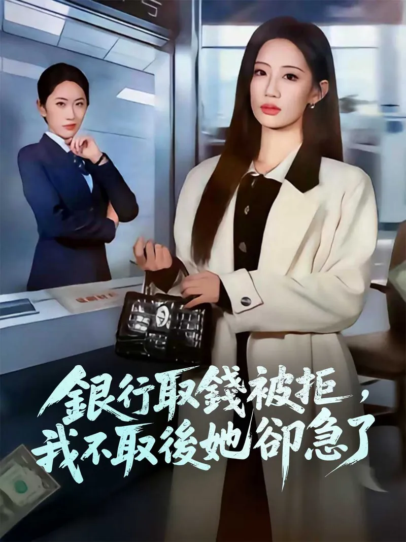 《銀行取錢被拒，我不取後她卻急了》封面