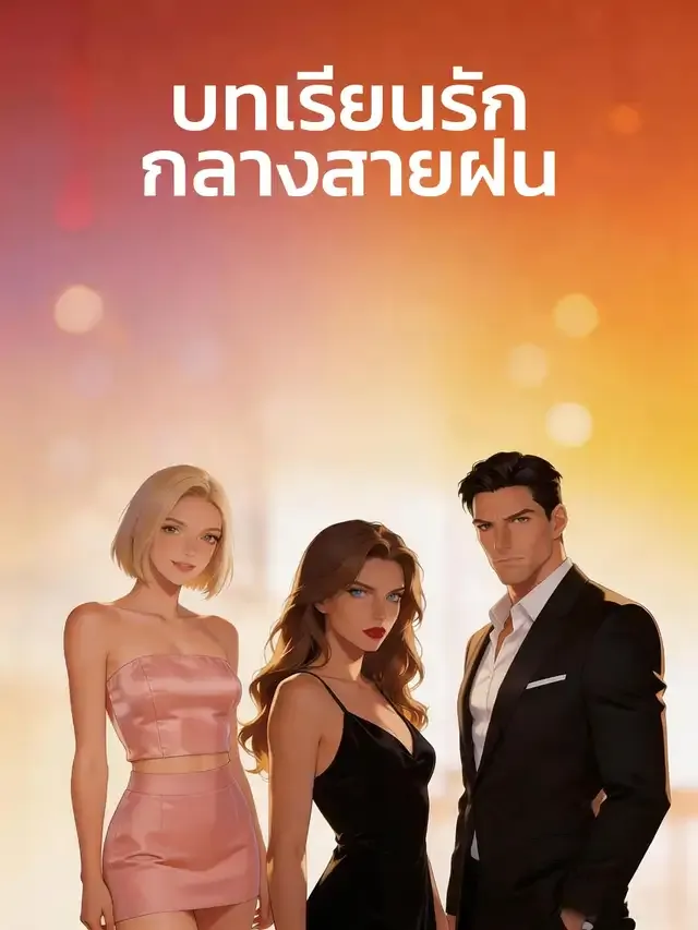 หน้าปกบทเรียนรักกลางสายฝน