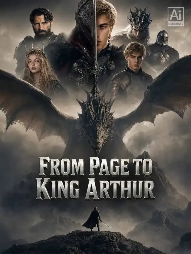 From page to king Arthur cover