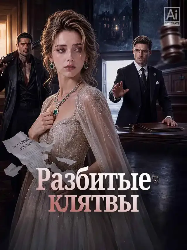 Обложка «Разбитые клятвы»