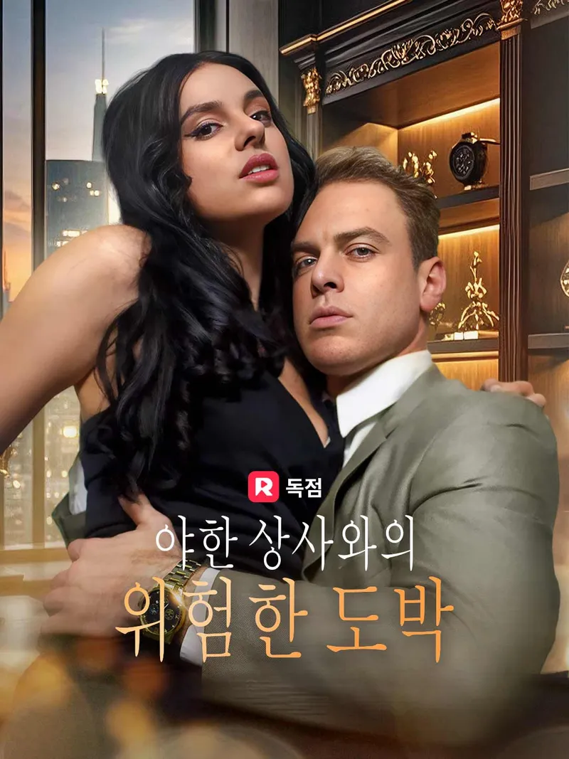야한 상사와의 위험한 도박 표지