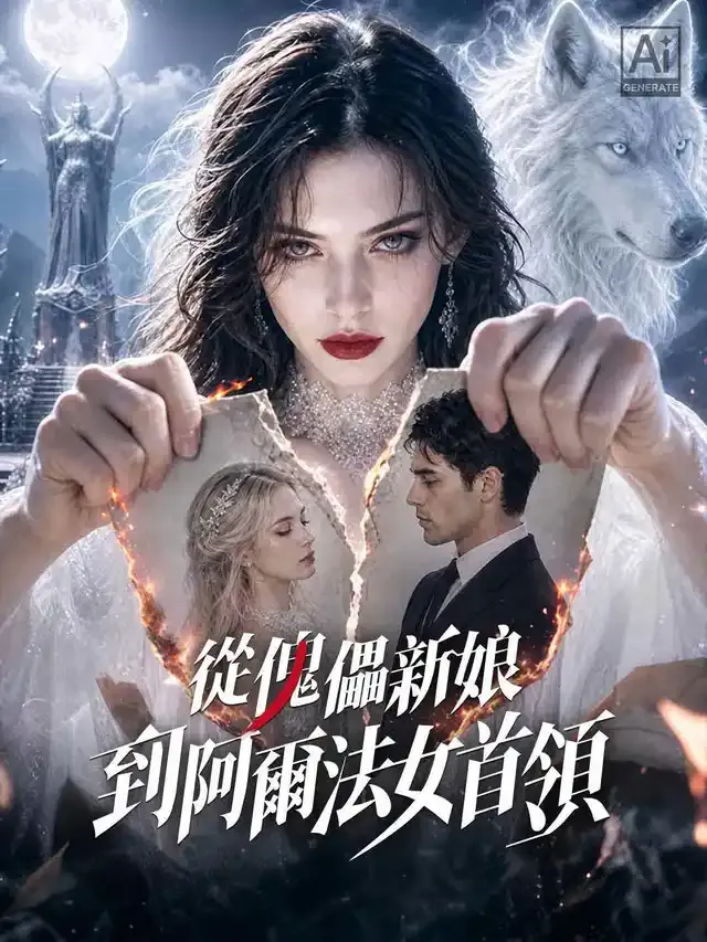 《從傀儡新娘到阿爾法女首領》封面