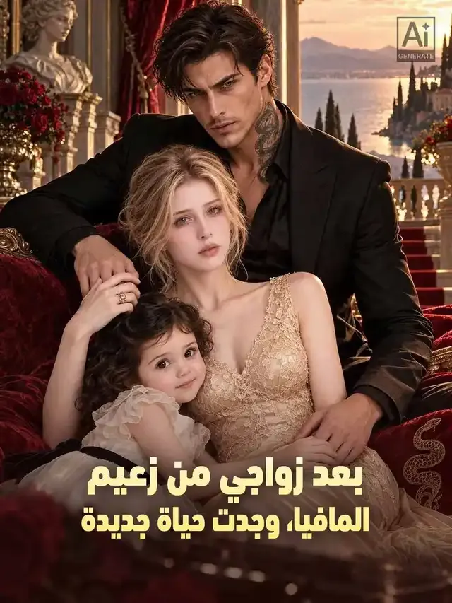 غلاف بعد زواجي من زعيم المافيا، وجدت حياة جديدة