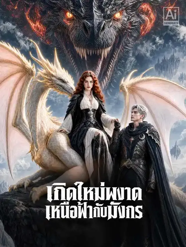 หน้าปกเกิดใหม่ผงาดเหนือฟ้ากับมังกร