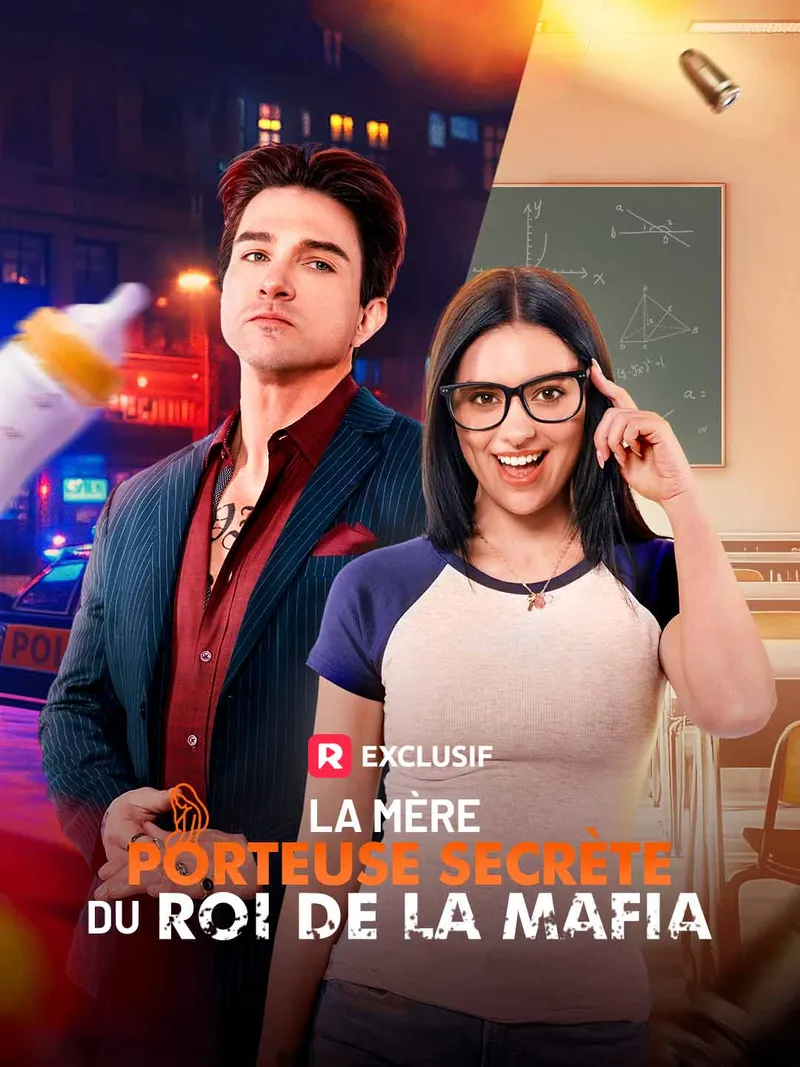 Couverture de La Mère Porteuse Secrète du Roi de la Mafia