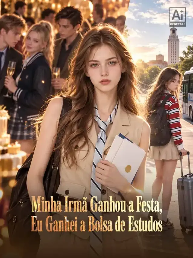 Capa de Minha Irmã Ganhou a Festa, Eu Ganhei a Bolsa de Estudos