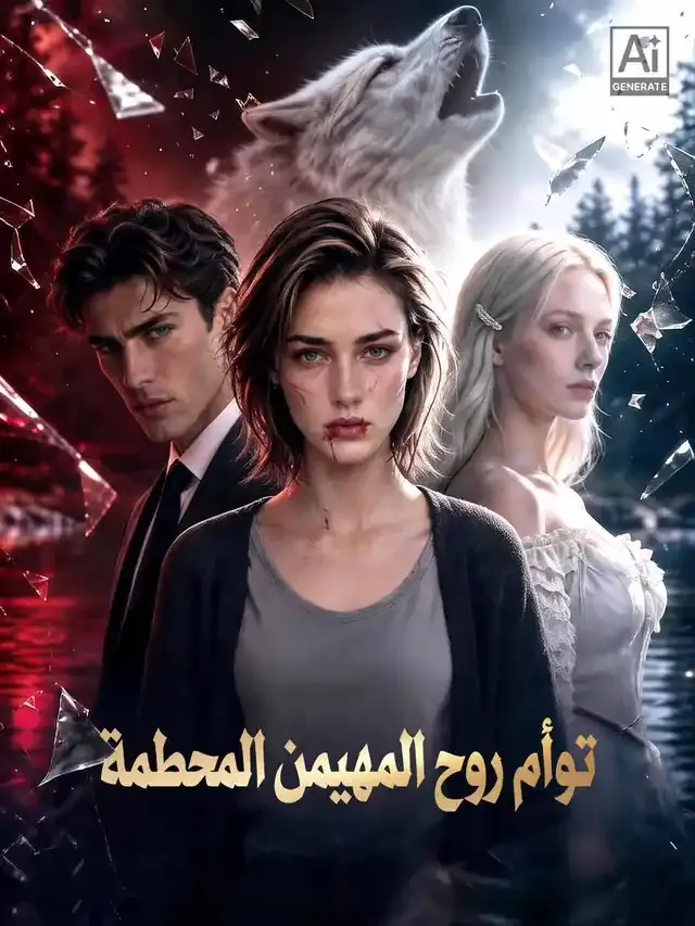 غلاف توأم روح المهيمن المحطمة
