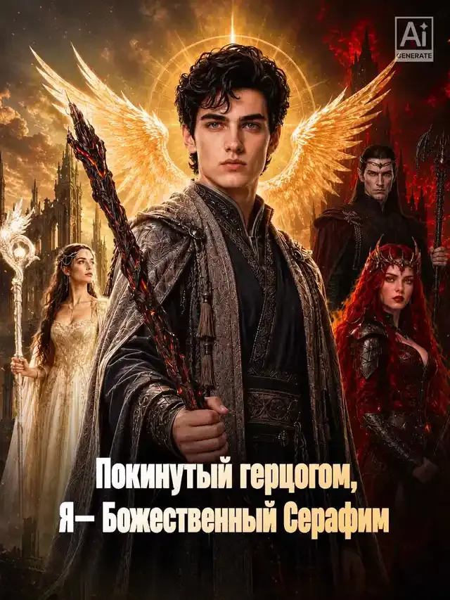 Обложка «Покинутый герцогом, Я— Божественный Серафим»
