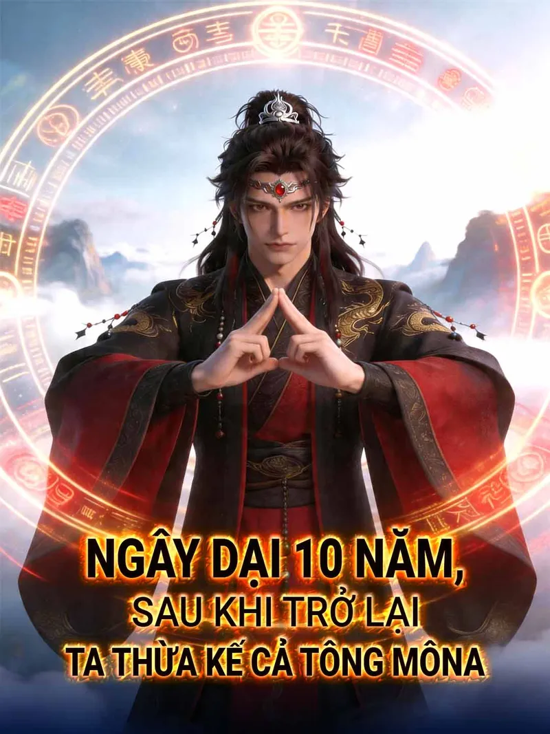 Ảnh bìa Ngây Dại 10 Năm, Sau Khi Trở Lại Ta Thừa Kế Cả Tông Môn
