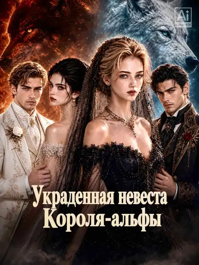 Обложка «Украденная невеста Короля-альфы»