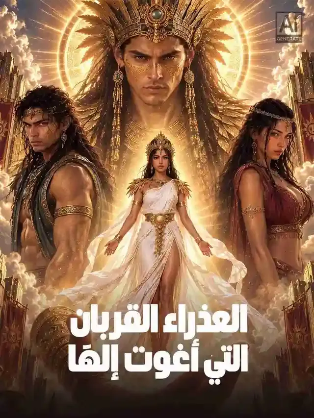 غلاف العذراء القربان التي أغوت إلهًا