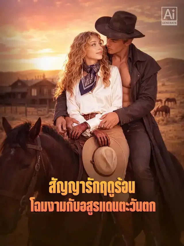 หน้าปกสัญญารักฤดูร้อน โฉมงามกับอสูรแดนตะวันตก