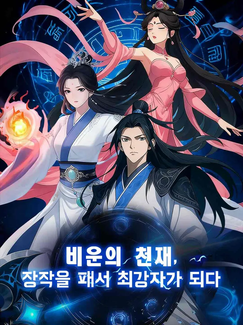 비운의 천재, 장작을 패서 최강자가 되다 표지