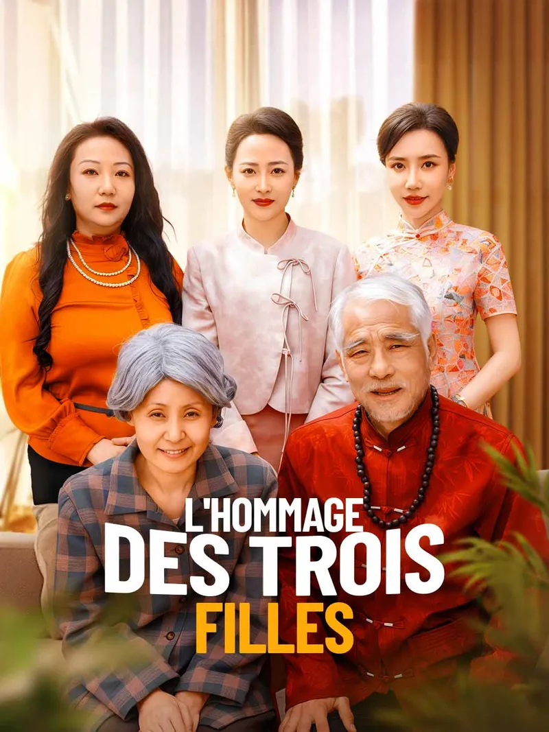 Couverture de L'hommage des trois filles