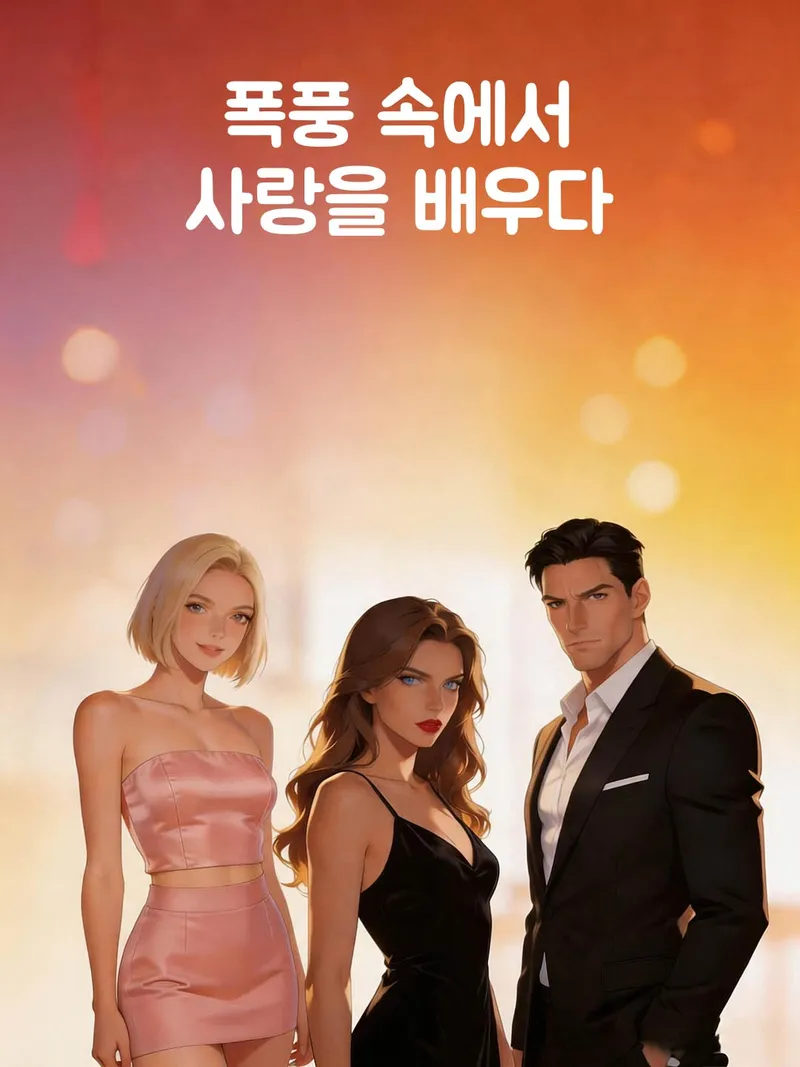 폭풍 속에서 사랑을 배우다 표지