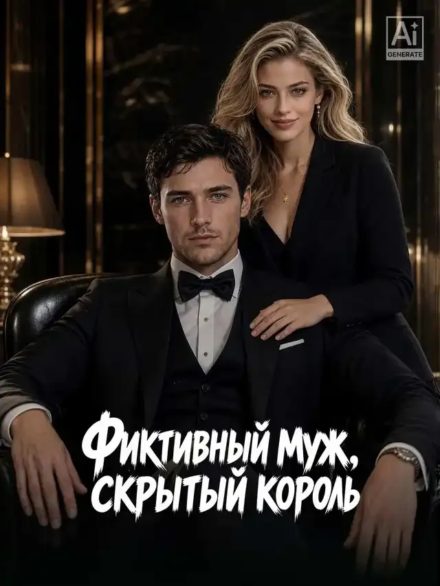 Обложка «Фиктивный муж, скрытый король»