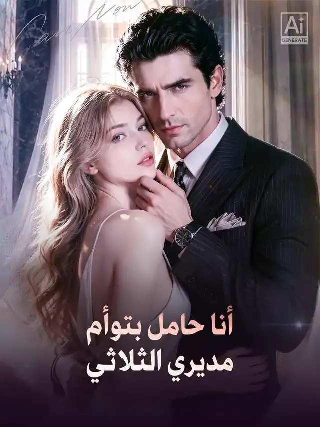 غلاف أنا حامل بتوأم مديري الثلاثي