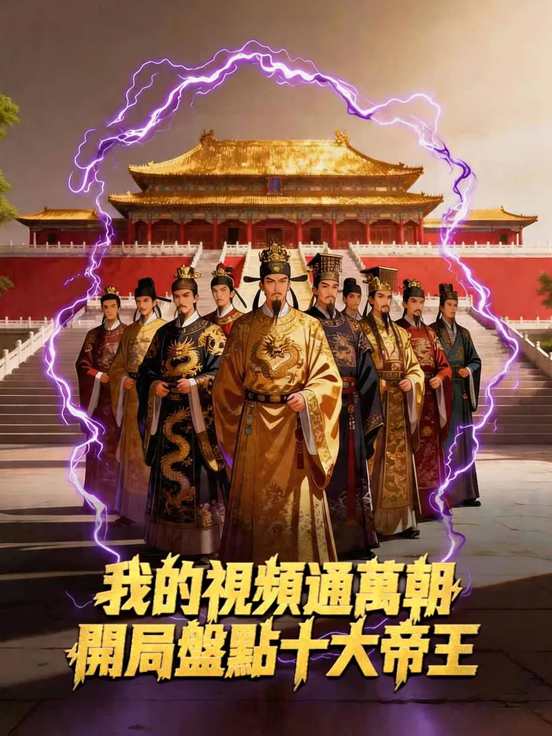 《我的視頻通萬朝，開局盤點十大帝王》封面